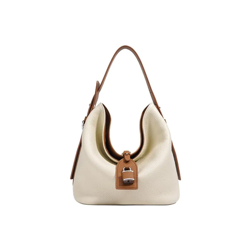 VANDEE Top Grain Cow Leather Shoulder Bag, Crossbody Bag Women's Multicolor-0