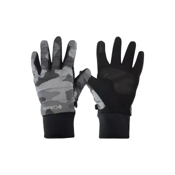 Columbia Elastane Sports Gloves Unisex Gray