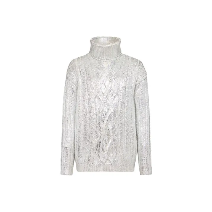BALMAIN Sweaters Men Silver-0