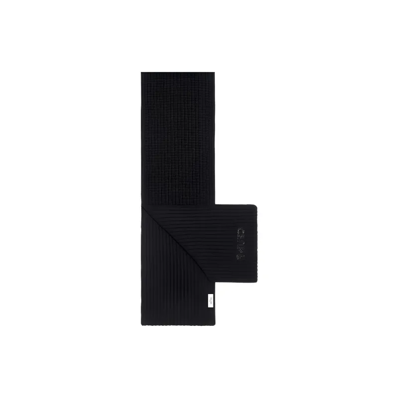 CELINE Embroidered CELINE Scarf In Ribbed Wool-1