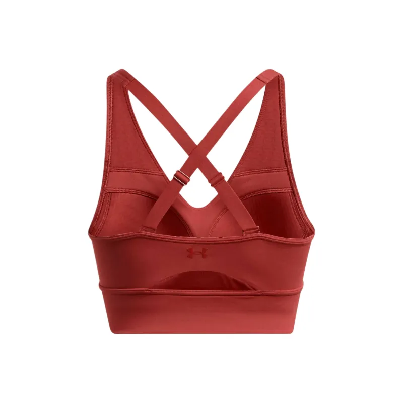 Under Armour SmartForm Evolution Mid Longline Sports Underwear Women's Red-1
