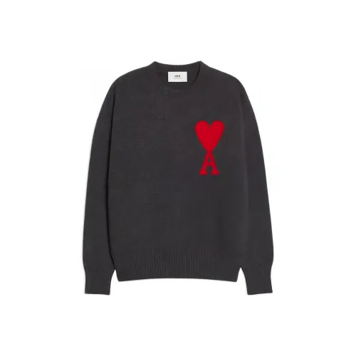 AMIPARIS Paris Ami De Coeur Crewneck Knitted Jumper
