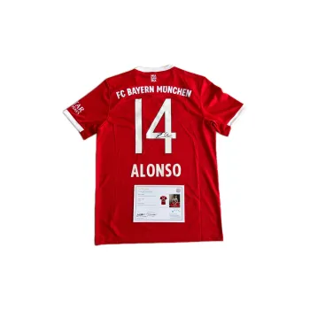 EM Alonso Jersey Includes Certification Certificate, Framing Not Included Men's