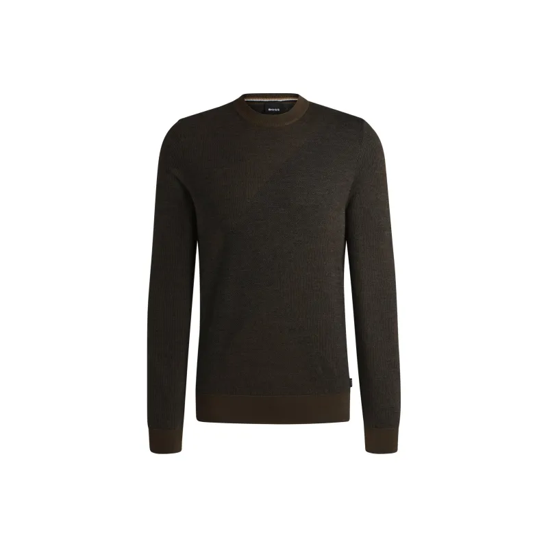 HUGO BOSS Crewneck Knitted Jumper-0