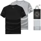 100% cotton 2 Pack (Black+Heather Gray) with Shopping Bag Included