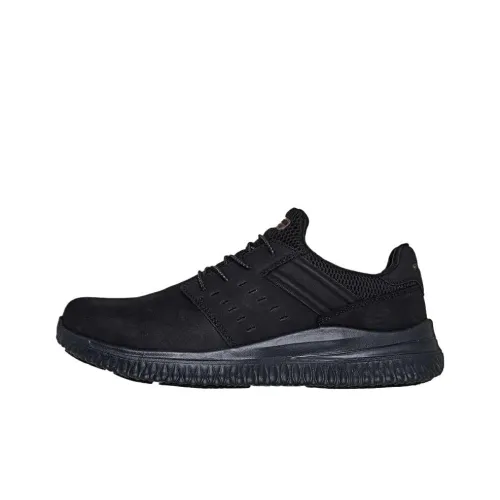 Skechers Delson 3.0 Low Top Casual Shoes Men's Black