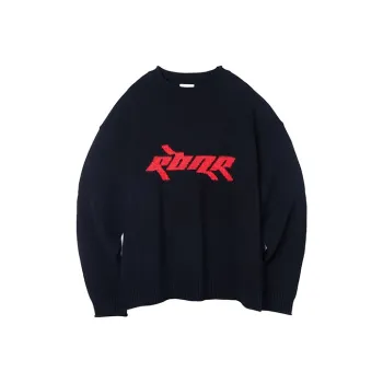 ROARINGWILD Sweaters Unisex Black