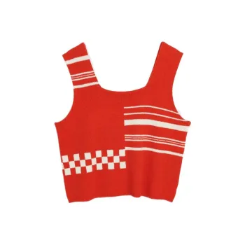PRADA Tank Tops Men Red