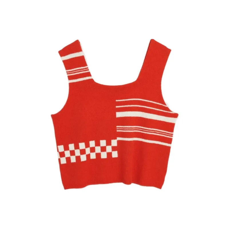 PRADA Tank Tops Men Red-0