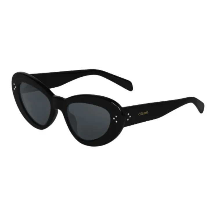CELINE Acetate Cat Eye Sunglasses Women's Multicolor-0