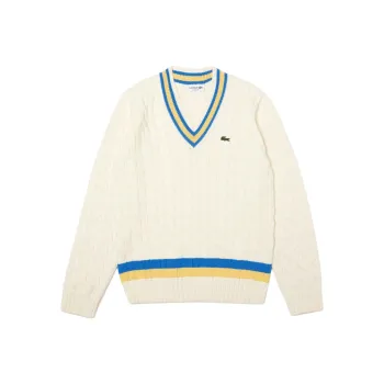 LACOSTE Sweaters Men White
