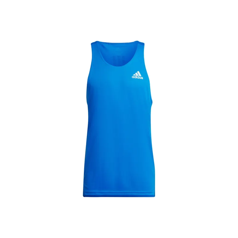 Adidas Tank Tops Men Blue-0