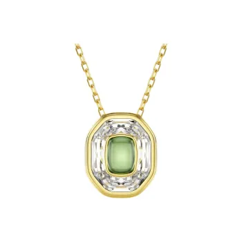 Swarovski Crystal, Gold Plated Necklaces Women's Green
