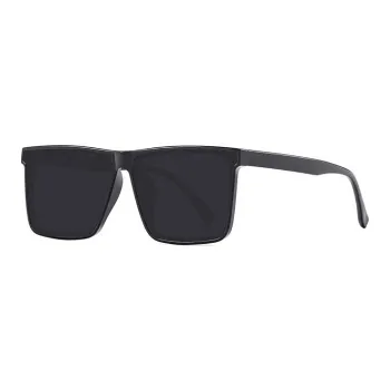 YUZHAOLIN TR/Memory Plastic Square Sunglasses Unisex