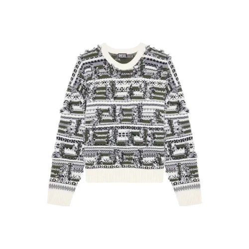 DIESEL Sweaters Men Green