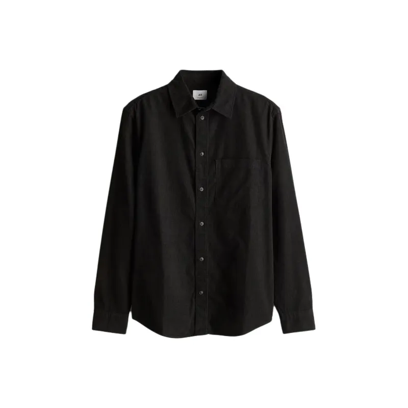 H&M Shirts Men Black-0