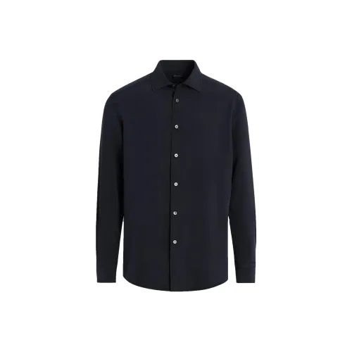 Ermenegildo Zegna Buttoned Long Sleeved Shirt