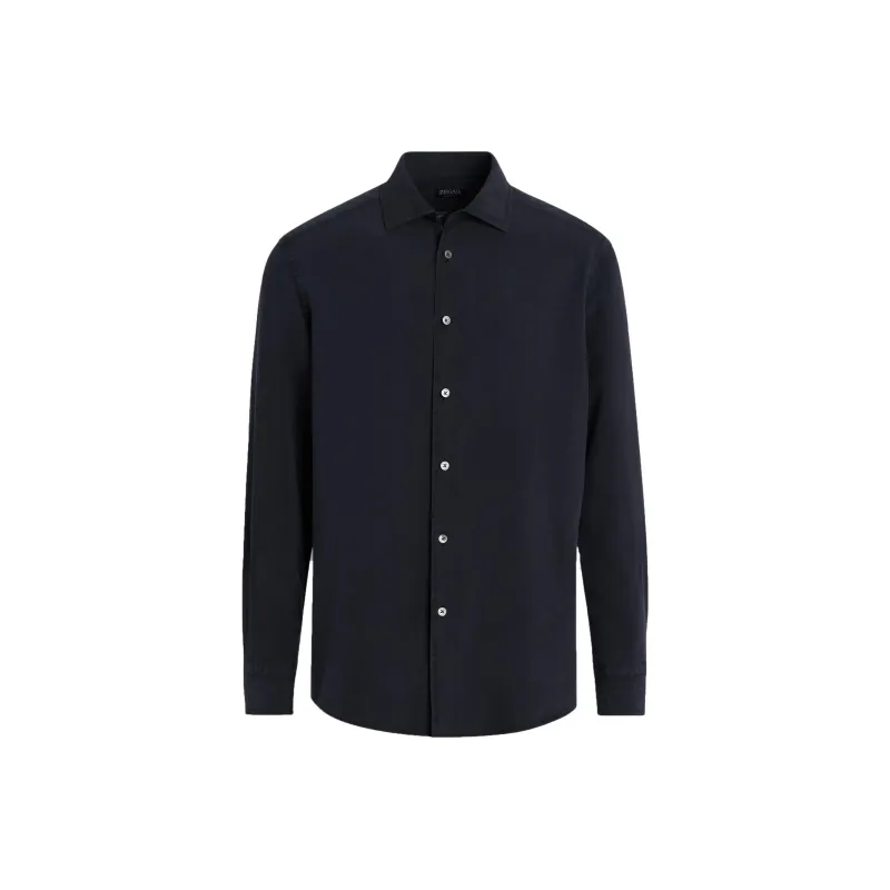 Ermenegildo Zegna Buttoned Long Sleeved Shirt-0