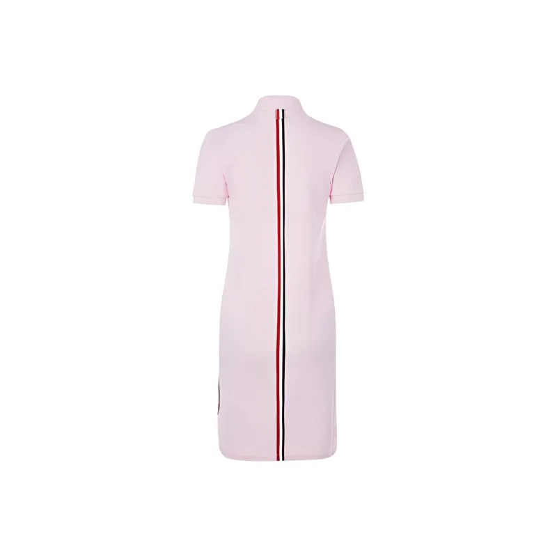 THOM BROWNE· Short Sleeved Dress Women's Pink-1