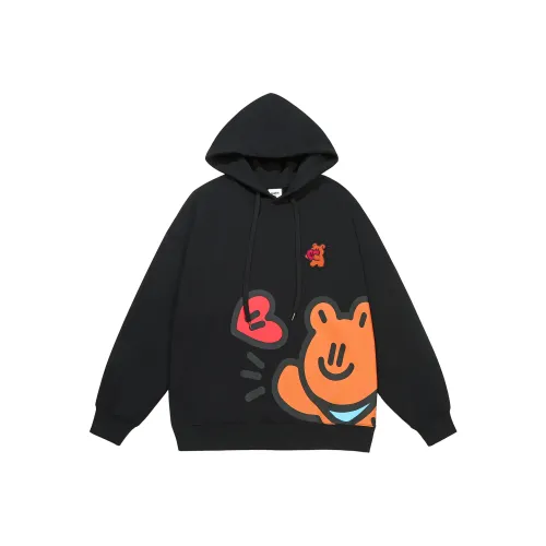 Guuka Bear Embroidered Hoodie Unisex
