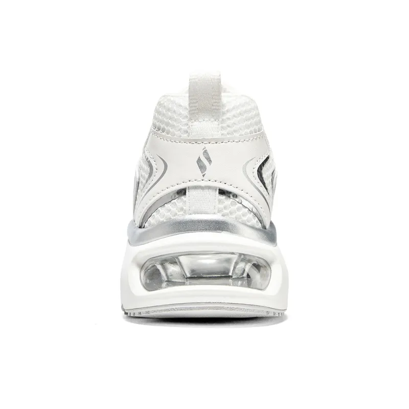 Skechers Tres Air Uno Vision airy 'White Silver' Women's-4