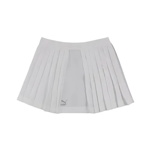 PUMA Casual Short Skirts Women's White