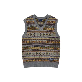 Teenie Weenie Men Evergreen Series 24FW Sweater Fall Unisex