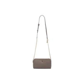 GUESS Leather Shoulder Bag Women's Tan