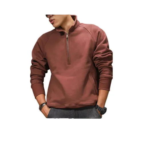 Seasonal Words Sweatshirt Men's Brick Red