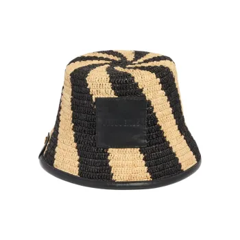 Jacquemus Soli Striped Bucket Hat