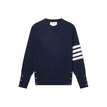 THOM BROWNE 4 Bar Crewneck Jumper