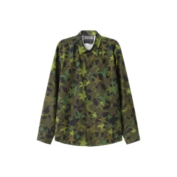 VERSACE JEANS COUTURE Shirt Men's Green
