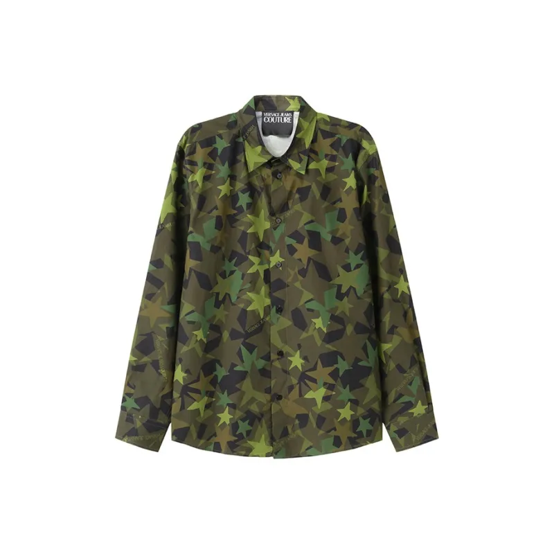 VERSACE JEANS COUTURE Shirt Men's Green-0