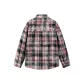 Pink Plaid Tie-Dye