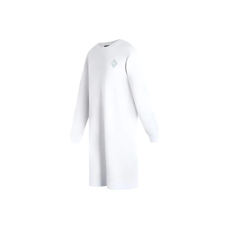 ARMANI EXCHANGE Long Sleeved Dresses Women's White-2