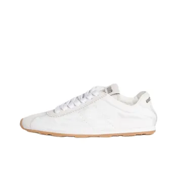 MIU MIU Plume Low Top Casual Shoes Women's White