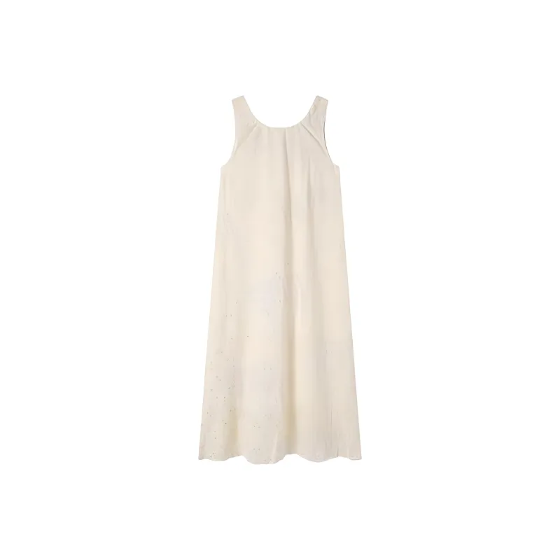 PAIN OR PLEASURE Sleeveless Dress Women's Apricot-1