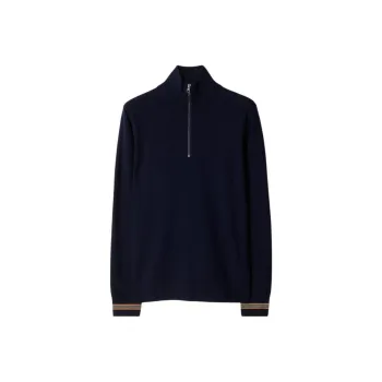 Burberry Sweater Men's Marine Blue