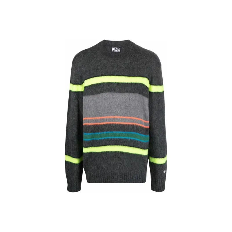 DIESEL Cashmere Sweaters Men Gray-0