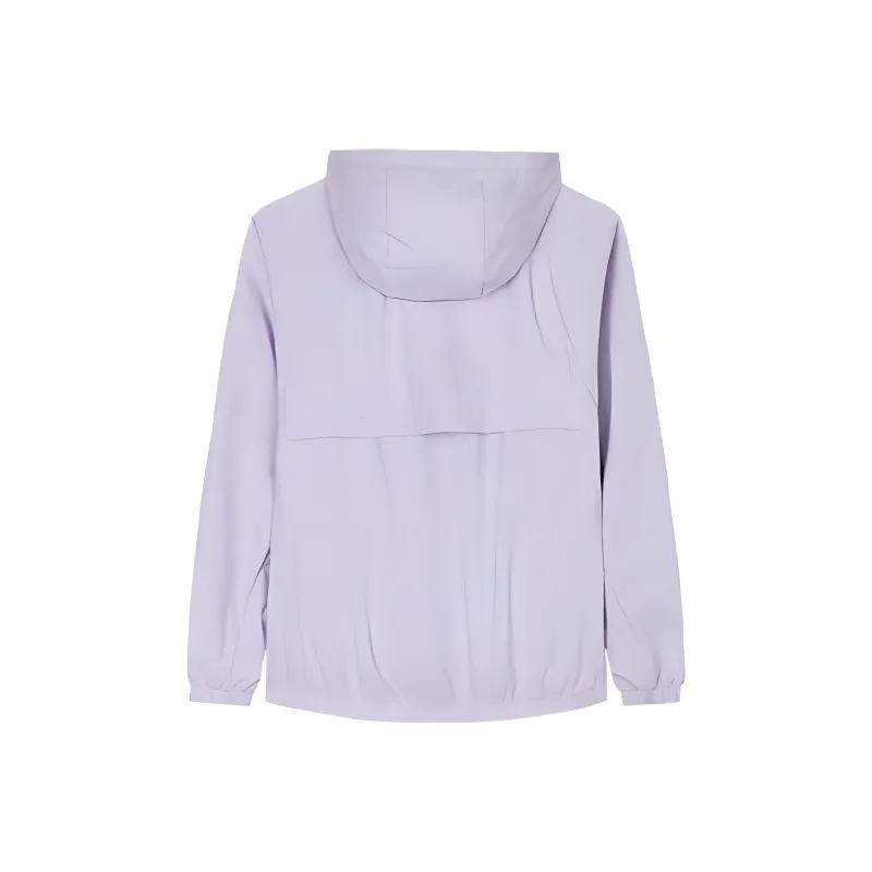 Anta Variety Training Collection Trench Coat Women's Shimmer Purple-1