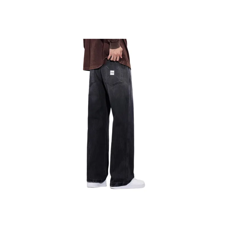 EPTISON Jeans Unisex Black Gray-1
