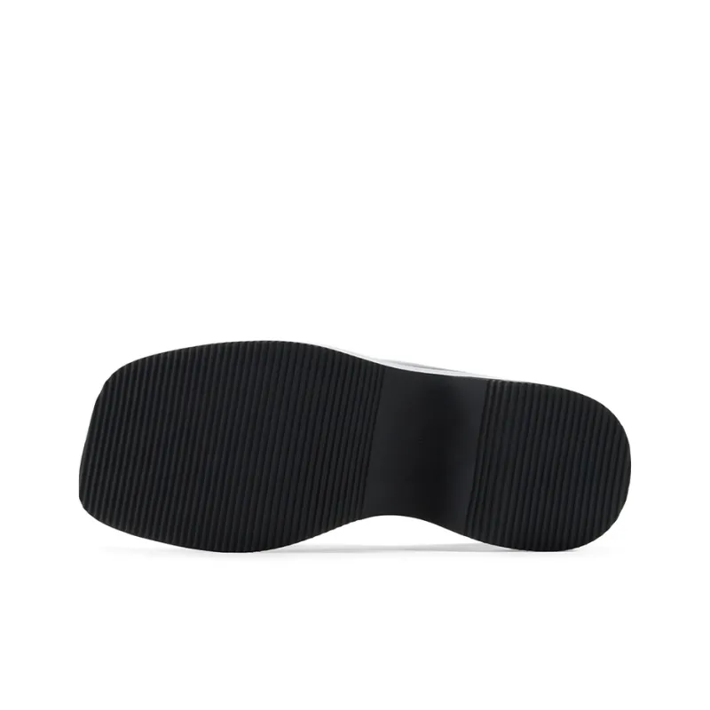 GG CC Cushioning Slip Resistant Abrasion Resistant Platform Height Increasing Slide Slippers Women's-4