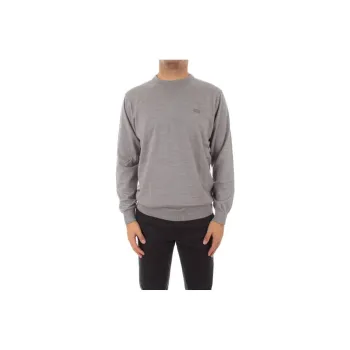 LACOSTE Logo Patch Crewneck Knitted Jumper