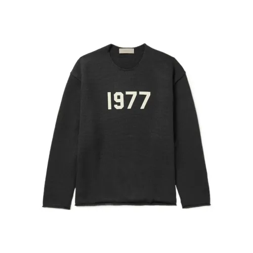Fear Of God Essentials 1977 Series Sweater Men's Black Iron