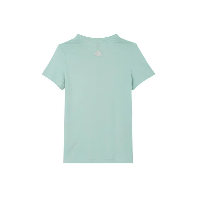 Adidas T Shirts Women's Light Green-1