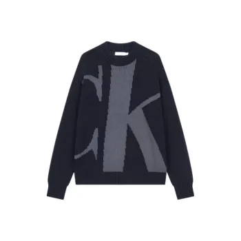 CALVIN KLEIN FW22 Sweater Men's Navy Blue