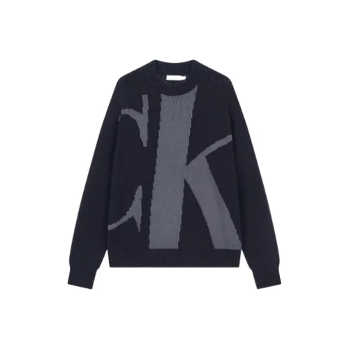 CALVIN KLEIN FW22 Sweater Men's Navy Blue