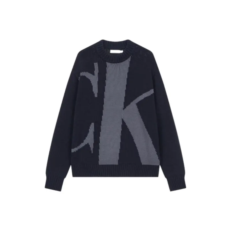 CALVIN KLEIN FW22 Sweater Men's Navy Blue-0