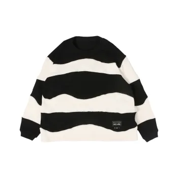 RELABEL Loose Fit Sweater Unisex Black