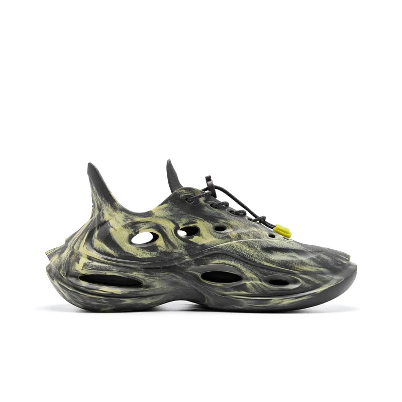 QIAODAN Clogs Men's Black Green-1